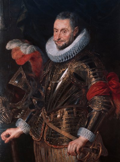 安布罗吉奥-斯皮诺拉的肖像（布面油画 作者 Peter Paul Rubens