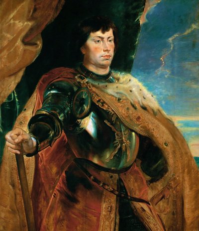 Portrait of Charles the Temerary 作者 彼得·保罗·鲁本斯