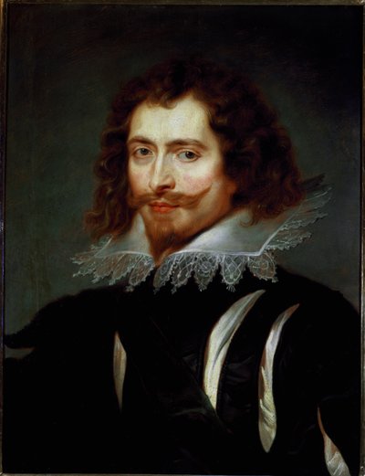 乔治-维利尔斯（1592-1628）白金汉公爵的画像 皮埃尔-保罗（Pierre-Paul）-鲁本斯（或彼得-保罗或彼得-保罗斯）（1577-1640）的画作，太阳。65x50厘米 皮蒂宫，佛罗伦萨帕拉蒂纳画廊 作者 彼得·保罗·鲁本斯