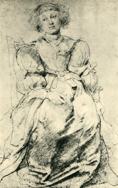 埃琳·富里门特肖像（c1630-1631），1943年。 作者 彼得·保罗·鲁本斯