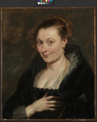 伊莎贝拉·布兰特（Isabella Brant）的肖像，约1620-25年 作者 彼得·保罗·鲁本斯