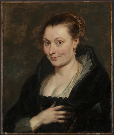 伊莎贝拉·布兰特（Isabella Brant）的肖像，c。 1620-25。 作者 彼得·保罗·鲁本斯