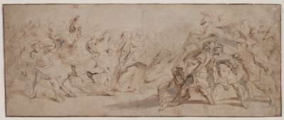 罗马人与萨宾人的和解，c。 163235。 作者 彼得·保罗·鲁本斯