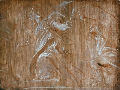 圣巴巴拉被她父亲追赶，约1620年 作者 彼得·保罗·鲁本斯