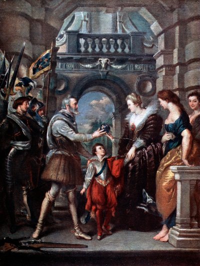 美第奇周期：亨利四世（Henri IV）前往德国参加战争，1610年3月20日，1621-1625年。 作者 彼得·保罗·鲁本斯