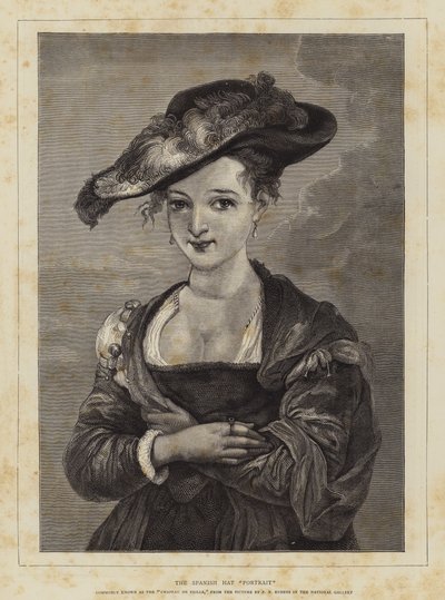 西班牙帽子肖像 作者 Peter Paul Rubens