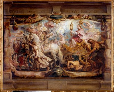 教会对愤怒、不和谐和仇恨的胜利 彼得·保罗 (Pierre-Paul) Rubens（或彼得·保罗或彼得鲁斯·保卢斯）（1577-1640）17 世纪的绘画。 马德里，普拉多博物馆 作者 彼得·保罗·鲁本斯