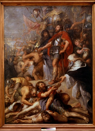 Judas Macchabee Judas Maccabee（或Macabee）的胜利，绰号锤子，他的父亲马塔提亚斯（Mathathias，Mattathias）的继任者在安提奥古王朝时期领导犹太人反抗塞琉古人的压迫 作者 彼得·保罗·鲁本斯