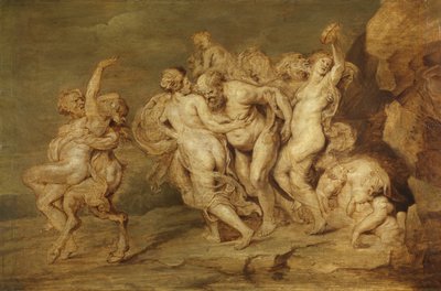 西里尼乌斯（Silenius）的胜利，1600-99年 作者 彼得·保罗·鲁本斯