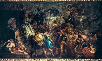亨利四世凯旋巴黎（3 月 22 日 作者 Peter Paul Rubens