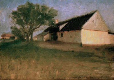 灿烂的夜晚，斯卡恩 作者 Peder Severin Krøyer