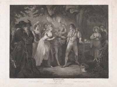 As You Like It, Act 5, Scene 4 Shakespeare, September 29, 1792.，1792年9月29日。 作者 彼得·西蒙