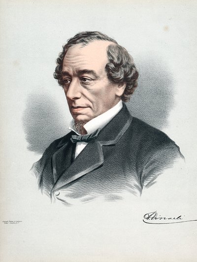 本杰明·迪斯雷利（Benjamin Disraeli），比肯斯菲尔德第一伯爵（1804-1881），英国保守党政治家，c1880年 作者 皮特和加尔平·卡塞尔