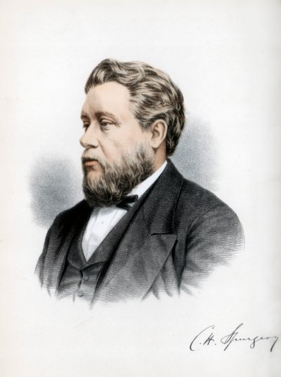 英国浸信会传教士查尔斯·哈登·司布真（Charles Haddon Spurgeon），建于1890年。 作者 皮特和加尔平·卡塞尔