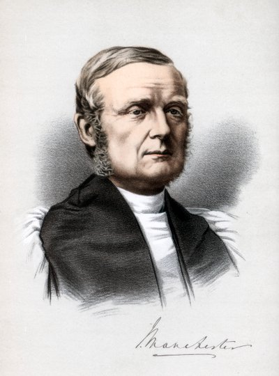 詹姆斯·弗雷泽（James Fraser），曼彻斯特英国国教主教，摄于1890年。 作者 皮特和加尔平·卡塞尔