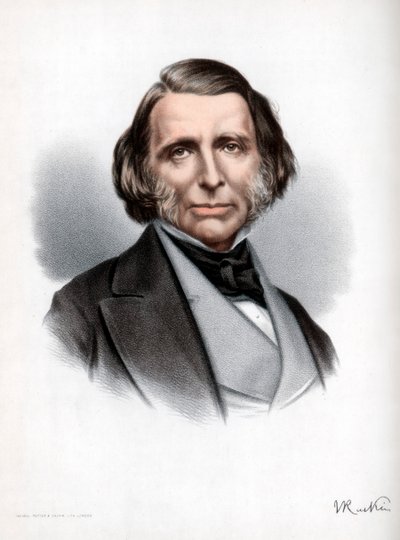 约翰·罗斯金（John Ruskin），英国作家，诗人，艺术家和评论家，约1890年。 作者 皮特和加尔平·卡塞尔