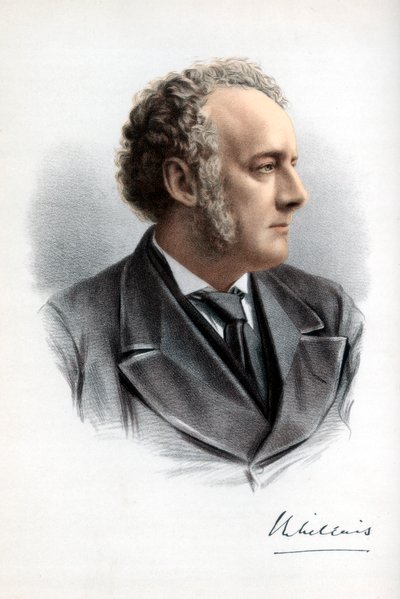 约翰·埃弗里特·米莱爵士（John Everett Millais），第一任男爵，英国画家和插画家，c1890年。 作者 皮特和加尔平·卡塞尔