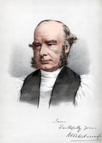 威廉·康纳·马吉（William Connor Magee），英国国教教堂的爱尔兰牧师，c1890年。 作者 皮特和加尔平·卡塞尔