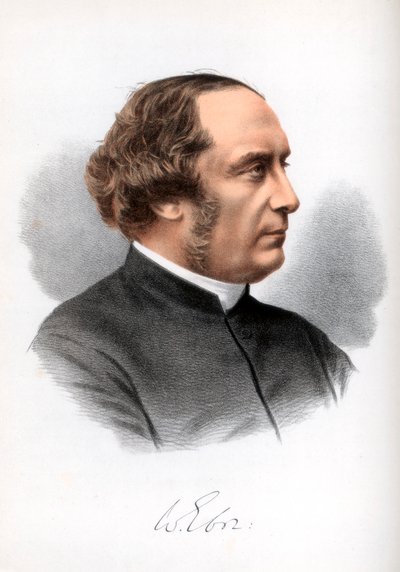 威廉·汤姆森（William Thomson），约克大主教，英国教会领袖，建于1890年。 作者 皮特和加尔平·卡塞尔