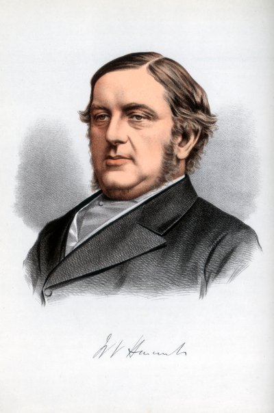 威廉·弗农·哈科特（William Vernon Harcourt），英国自由党政治家，建于1890年。 作者 皮特和加尔平·卡塞尔