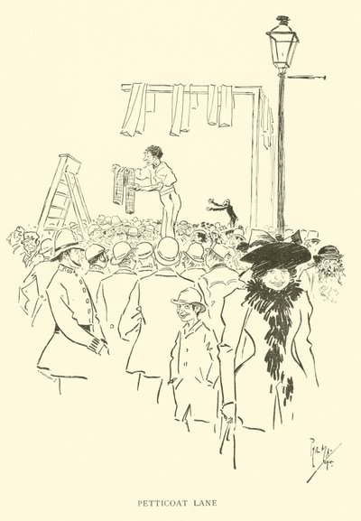 菲尔-梅的漫画，来自19世纪90年代（石印）。 作者 菲尔·梅