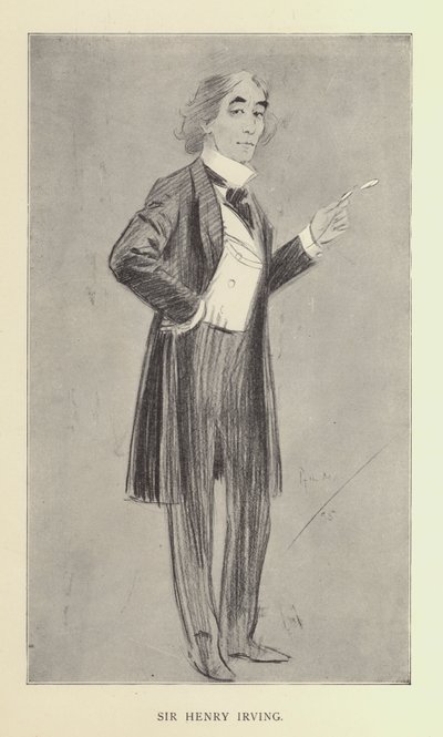 菲尔·梅 (Phil May) 的卡通画，来自 1890 年代（石版画） 作者 菲尔·梅
