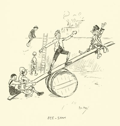 Phil Mays Gutter-Snipes的插图 作者 菲尔·梅