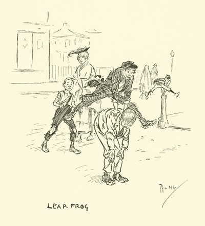 Phil Mays Gutter-Snipes的插图 作者 Phil May