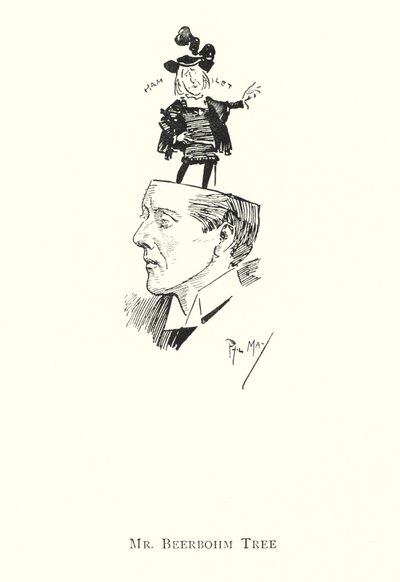 Mr Beerbohm Tree (litho) 作者 菲尔·梅