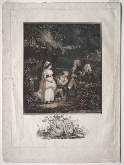安妮特和卢宾 作者 Philibert-Louis Debucourt