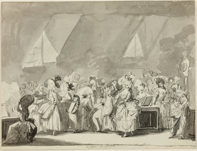 法兰西喜剧院临时演员的化妆间 作者 菲利伯·路易斯·德布科特