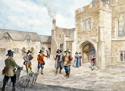 Farleigh Hungerford城堡, 约1660, 约1990-2010 作者 菲利普·科克