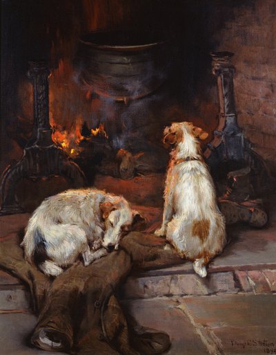 由Hearth，1894年 作者 Philip Eustace Stretton