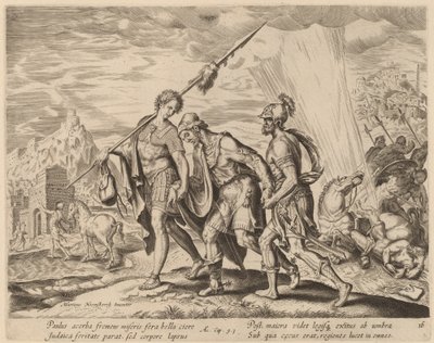 圣保罗皈依 作者 菲利普·加勒在 Maerten van Heemskerck 之后