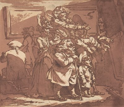An Exhibition, January 29, 1776., January 29, 1776. 作者 菲利普·詹姆斯·德·路德堡