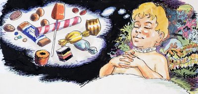 甜梦》，插图选自查尔斯-金斯利的《水宝宝 作者 菲利普·门多萨
