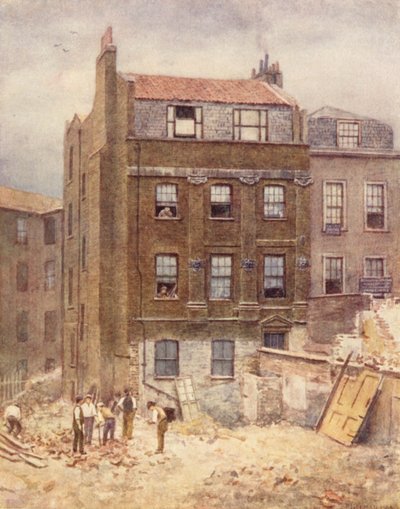 朴茨茅斯之家，Lincolns Inn Fields西南角，1904年 作者 菲利普·诺曼