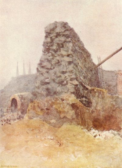 罗马城遗址，纽盖特，1903年 作者 菲利普·诺曼