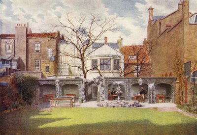 Six Bells Tavern和Bowling Green，切尔西，1900年 作者 菲利普·诺曼