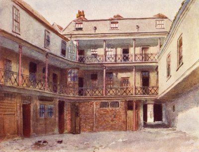 Swan with Two Necks Inn，Carter Lane，1894 作者 菲利普·诺曼