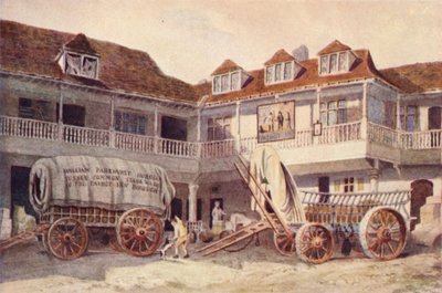 Tabard Inn，Southwark，1810 作者 菲利普·诺曼