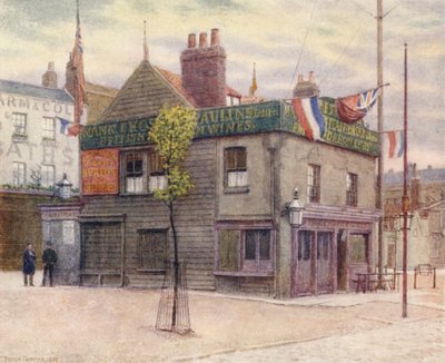 Vine Tavern，Mile End，东望，1887年 作者 菲利普·诺曼