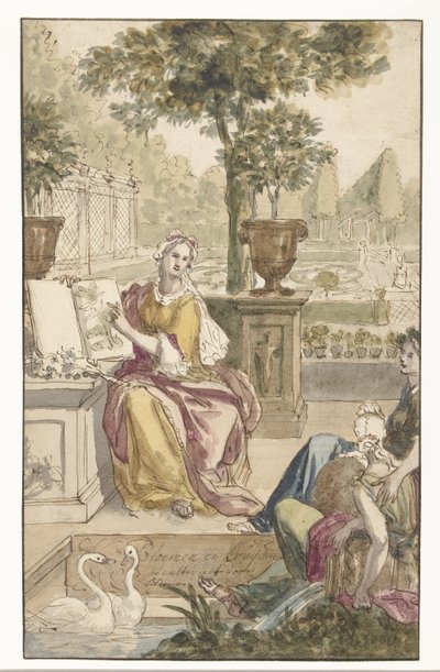 艾格尼丝·布洛克 (Agnes Block) 的 Florilegia 扉页设计 艾格尼丝·布洛克 (Agnes Block) 收藏专辑的扉页设计 作者 菲利普·泰德曼