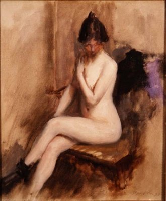 裸体 作者 Philip Wilson Steer