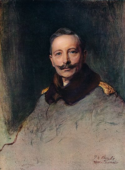 HIM肖像德国皇帝，1908年 作者 菲利普·德拉兹洛