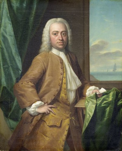 艾萨克·帕克 (1702-55)，米德尔堡商人 作者 菲利普·范·迪克
