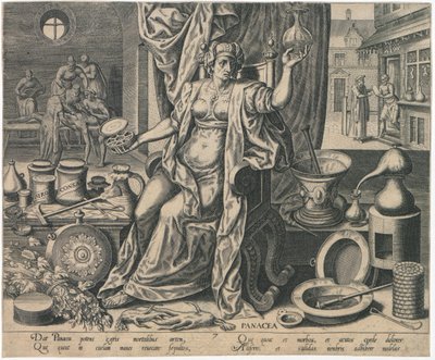 Panacea, 1574. 作者 菲利普·加勒