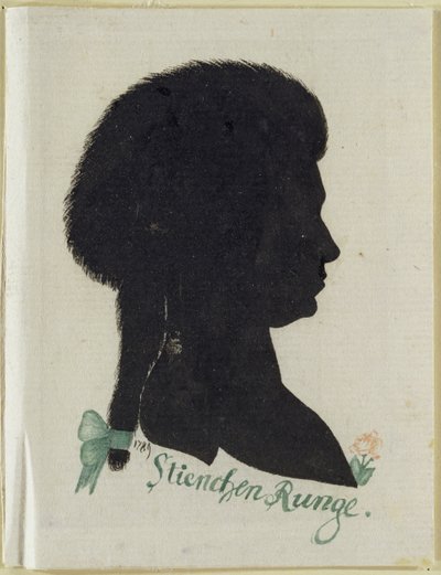 Stienchen Runge，789（印度墨水和wc在纸上） 作者 菲利普·奥托·朗格