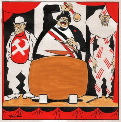 莱昂·布鲁姆。 1930-1936（雕刻） 作者 菲利普 (1905 1940) 拉奎尔