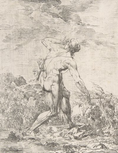 Milo of Croton,.n.d.,n.d. 作者 菲利普·奥古斯特·亨内昆